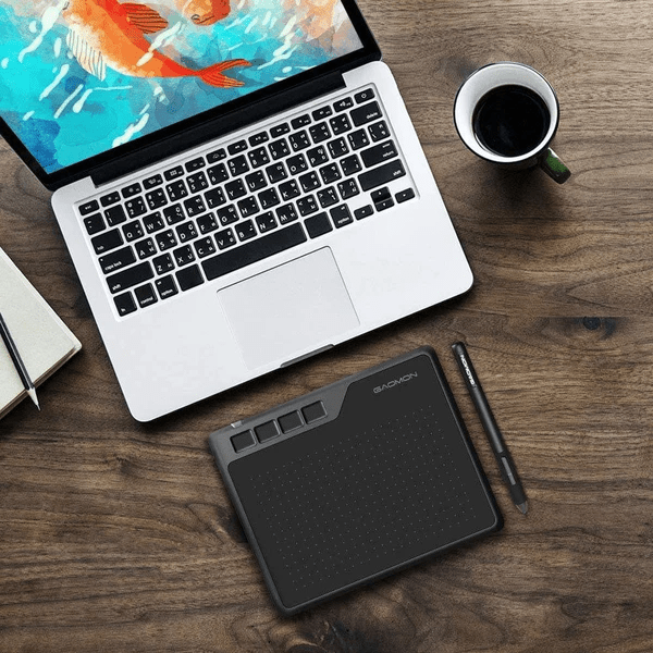 Digital Graphic Tablet for Drawing & Game, Support Android Windows Mac with Battery - Free Pen - Smart Ware Co